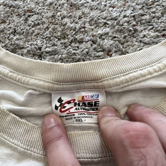 NASCAR Chase Racing T-Shirt Size 3XL All Over Print 50th Daytona 500 2005 - Picture 8 of 9